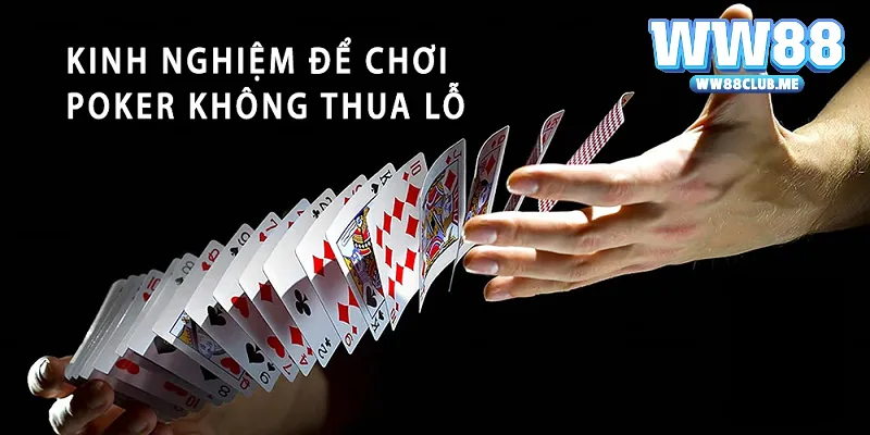 kinh nghiệm chơi poker